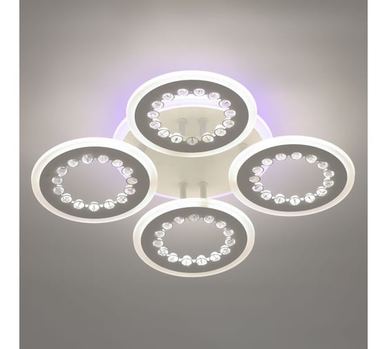 Люстра De City Мадлен 120+22w led 220 v пульт 424013505
