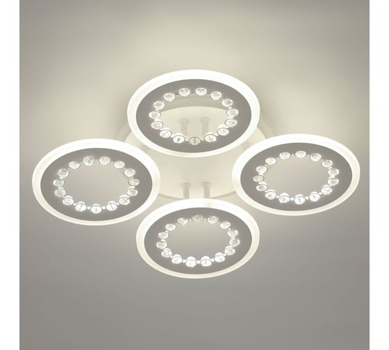 Люстра De City Мадлен 120+22w led 220 v пульт 424013505