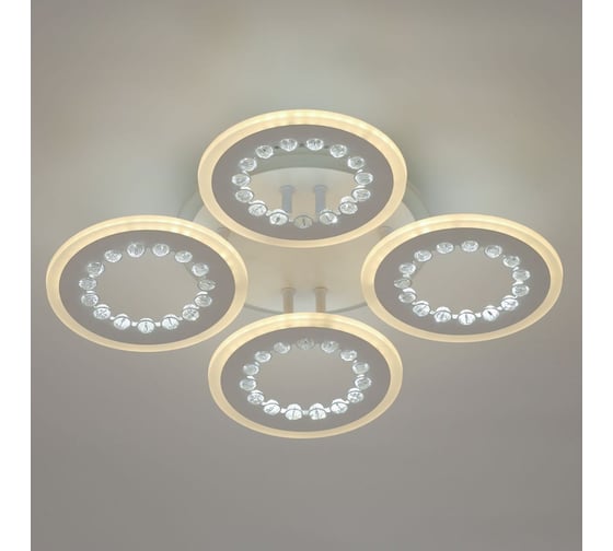 Люстра De City Мадлен 120+22w led 220 v пульт 424013505