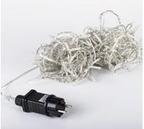 Уличная электрогирлянда Золотая сказка Бахрома,180LED, 6x0,5м, холодный белый, контроллер, 591300