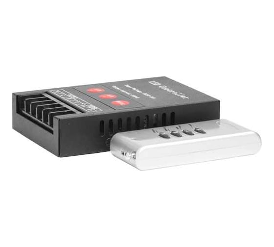 RGB-контроллер ELF RF360W-02 с радиоуправлением, 5/12/24В, 10A/канал RF360W-02 1