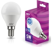 Светодиодная лампа REV LED G45 E14 5Вт 4000K 32261 0