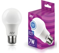 Светодиодная лампа LED A60 E27 7Вт 4000K REV 32265 8