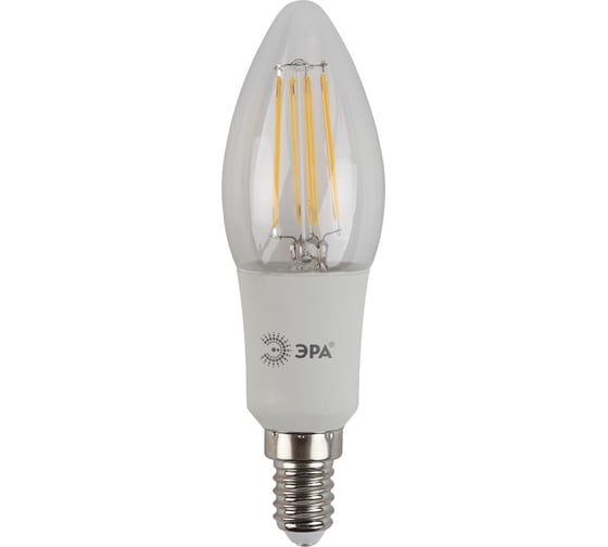 Светодиодная лампа ЭРА F-LED B35-5w-827-E14 Б0012533