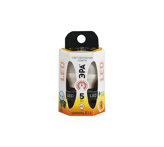 Светодиодная лампа ЭРА LED smd P45-5w-827-E14 Б0017217
