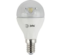 Светодиодная лампа ЭРА LED smd P45-7w-827-E14-Clear Б0012345