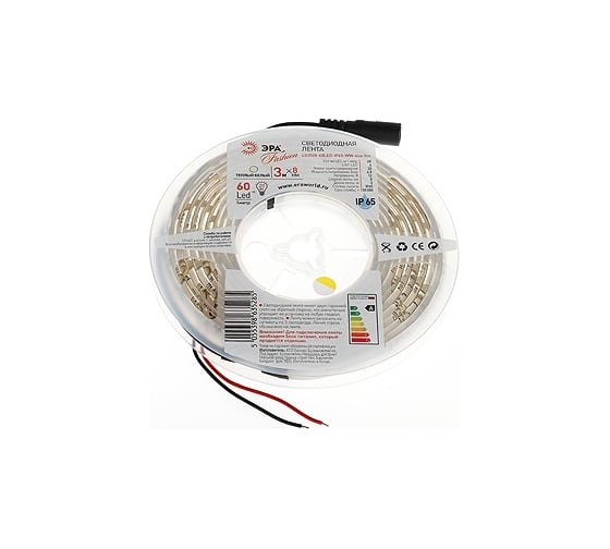 Комплект №2 ЭРА LS3528-60LED-IP65-WW-eco-3m LP36W Б0009684 1