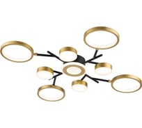 Потолочный светильник ESCADA 10206/9 LED*97W Black/Gold 10206/9LED