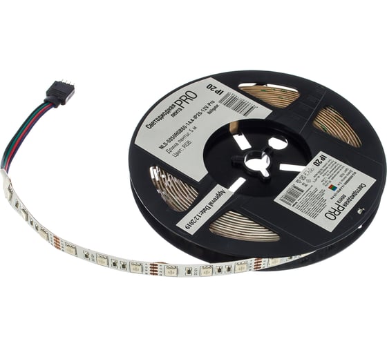 Лента Navigator СД 71 446 NLS-5050RGB60-14.4-IP20-12V-Pro R5 5 м 71446