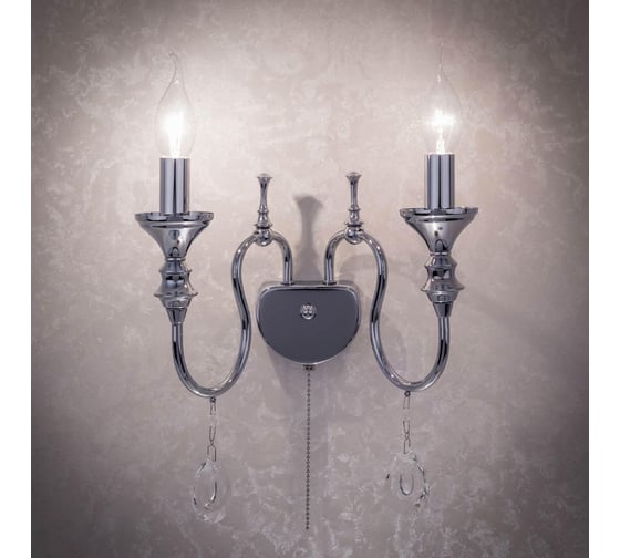 Бра Citilux Рига с выключателем Хром CL437321