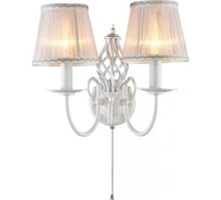 Бра Citilux Ровена с абажурами с выключателем Белое CL427320