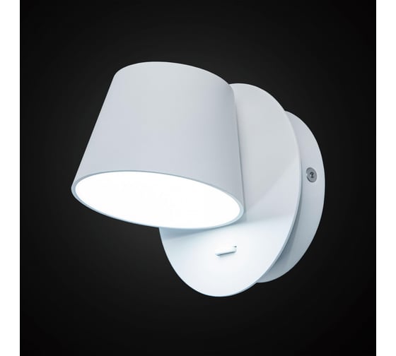 Поворотный спот с выключателем Citilux Норман LED Белый CL533310N