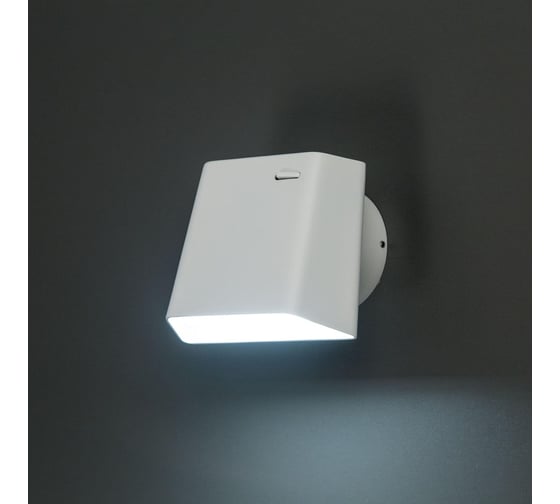 Поворотный спот с выключателем Citilux Норман LED Белый CL533410N