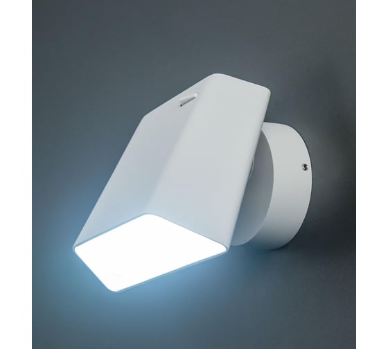 Поворотный спот с выключателем Citilux Норман LED Белый CL533410N
