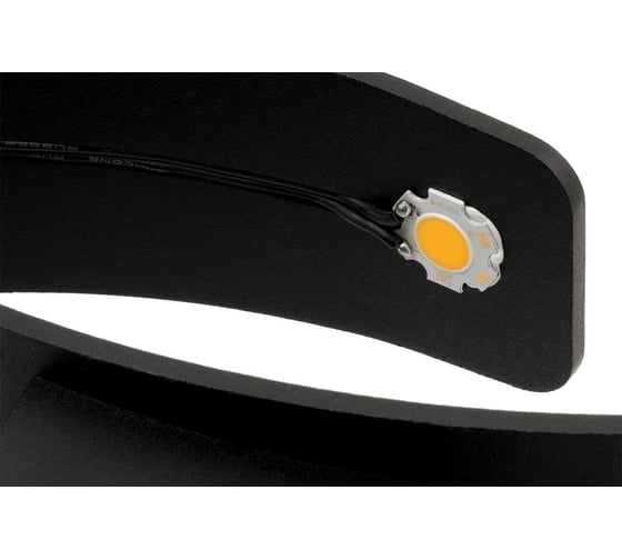 Светодиодный настенный светильник DesignLed Pira черный. 5 Вт 3000К GW-3518-5-BL-WW
