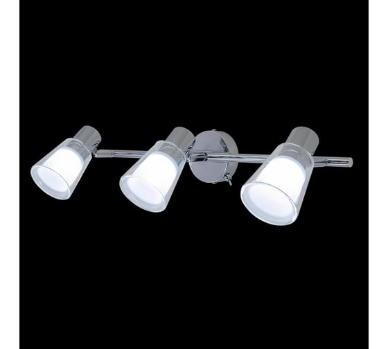 Поворотный спот с выключателем Citilux Пойнт LED Хром CL552531
