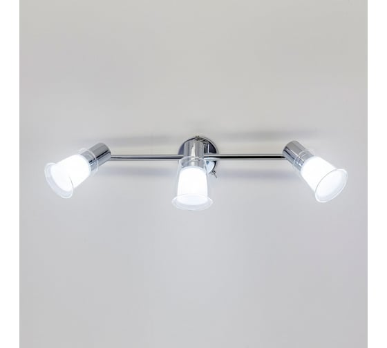 Поворотный спот с выключателем Citilux Пойнт LED Хром CL552531