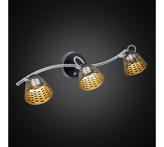Спот с выключателем Citilux Орегон LED Чёрный CL508532