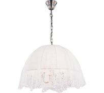 Подвесная люстра Citilux Базель с абажуром Кружево CL407134