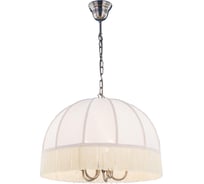 Подвесная люстра Citilux Базель с бежевым абажуром CL407151