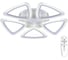 Люстра Citilux Мальта с пультом светодиодная Белая CL234250R 1