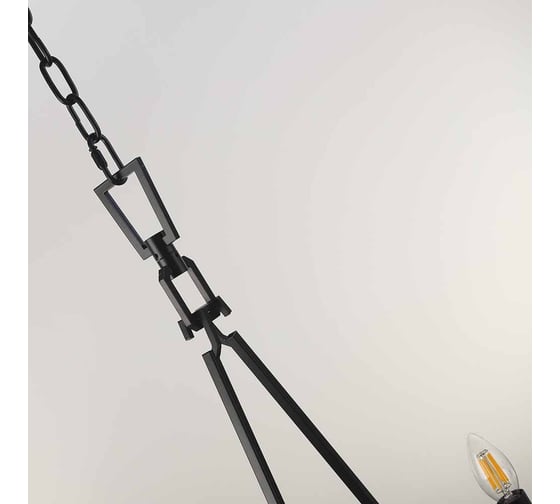 Люстра Citilux Маркиз замковая подвесная Чёрная CL471265