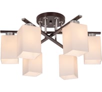 Потолочная люстра Citilux Маркус Венге Хром CL123161