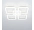 Люстра Citilux Марсель LED с пультом Белая CL232140R 9
