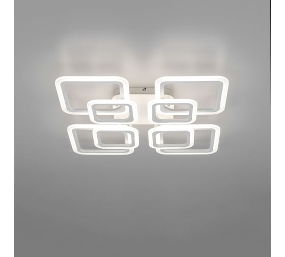 Люстра Citilux Марсель LED с пультом Белая CL232180R