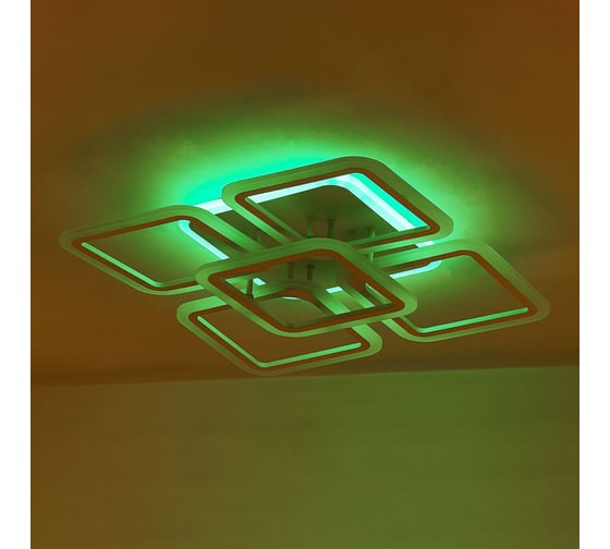 Умная люстра Citilux Марсель Смарт RGB Белая CL232A150E