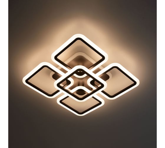 Умная люстра Citilux Марсель Смарт RGB Венге CL232A155E