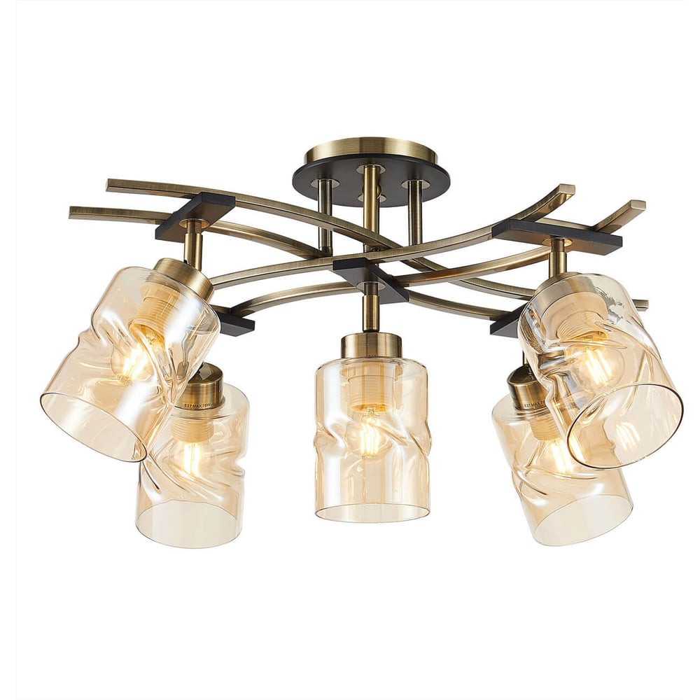 Люстра с поворотными плафонами Citilux Мерида Бронза Венге CL142154 ...