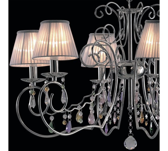 Подвесная люстра Citilux Фиона Хром CL307161