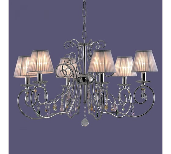 Подвесная люстра Citilux Фиона Хром CL307161