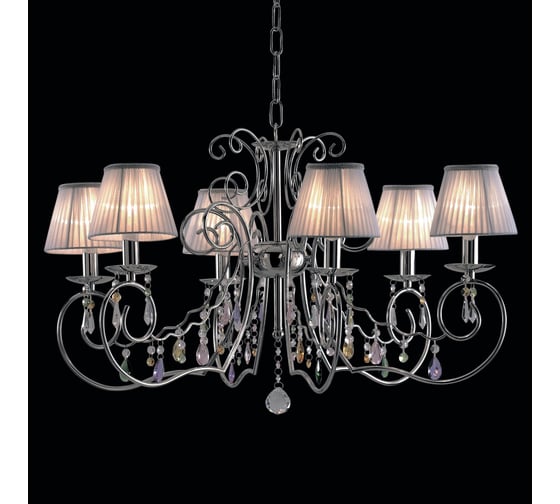 Подвесная люстра Citilux Фиона Хром CL307161