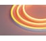 Неоновая светодиодная лента MAKSILED 5м, 8x16мм, 12В, 10.5Вт/м, 100 led/m, ip33, рез 10мм (силикон), оранжевый, ML-NF-10-8mm-Orange 3