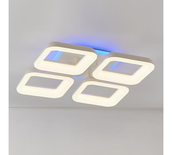 Умная люстра Citilux Паркер Смарт RGB Белая CL225A240E