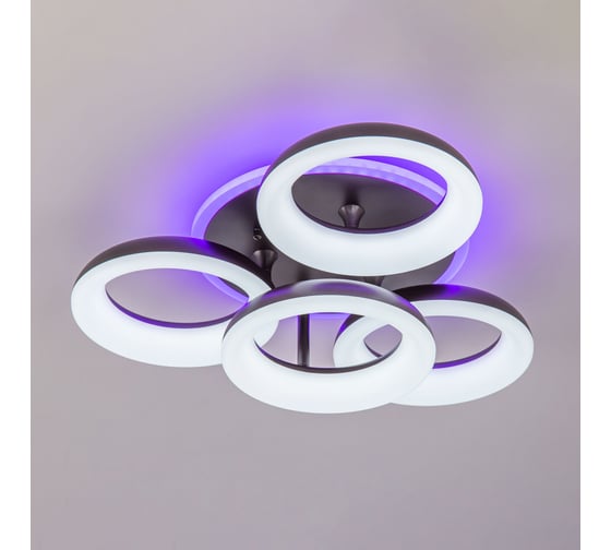 Умная люстра Citilux Паркер Смарт RGB Венге CL225A145E