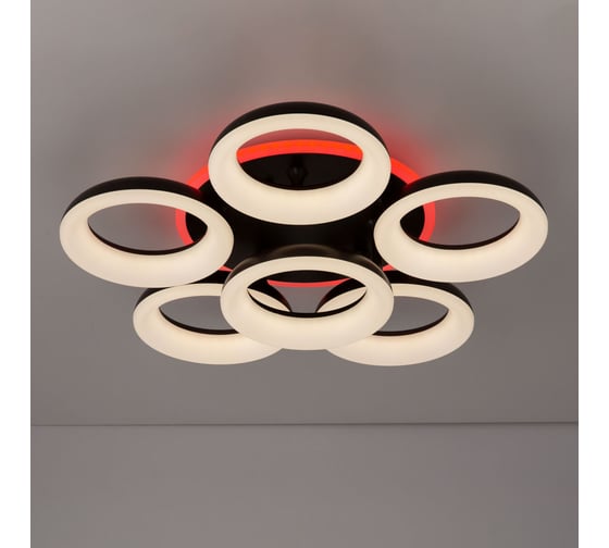 Умная люстра Citilux Паркер Смарт RGB Венге CL225A165E 1