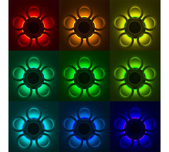Умная люстра Citilux Паркер Смарт RGB Венге CL225A165E