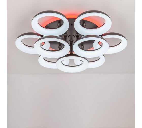 Умная люстра Citilux Паркер Смарт RGB Венге CL225A195E 1