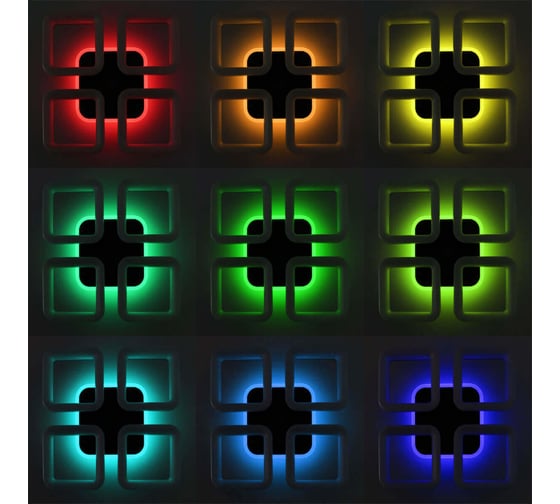 Умная люстра Citilux Паркер Смарт RGB Венге CL225A245E