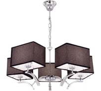 Люстра Citilux Эвора Квадро с черными абажурами CL460252