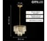 Подвесная люстра Citilux Фонда хрустальная Бронза CL303163 13