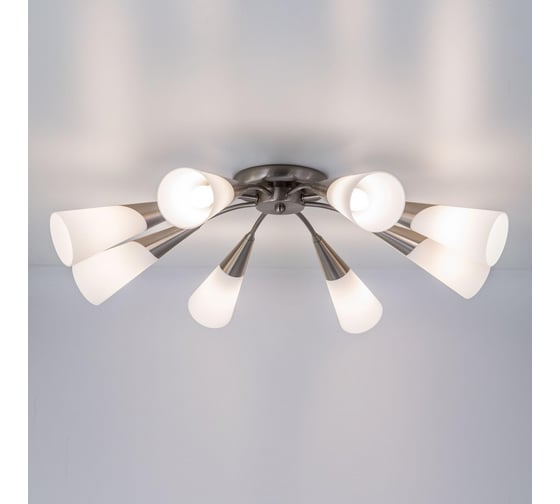 Потолочная люстра Citilux Фокус Матовый Хром CL103161