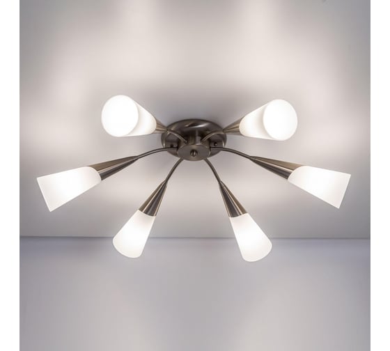 Потолочная люстра Citilux Фокус Матовый Хром CL103161