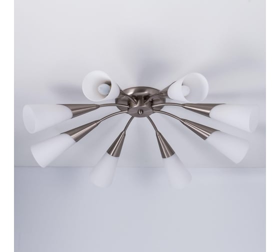 Потолочная люстра Citilux Фокус Матовый Хром CL103181