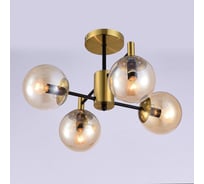 Люстра Citilux Шарлиз на штанге Бронза CL143143