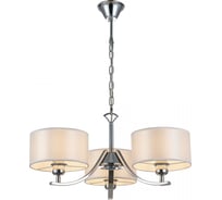 Подвесная люстра Citilux Эвита с белыми абажурами CL466130