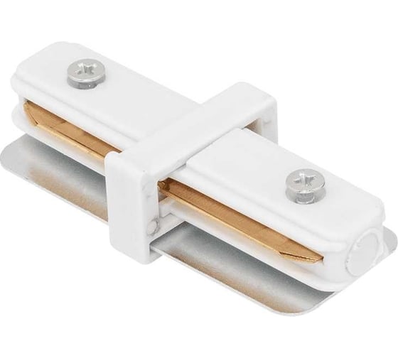 Коннектор для трековых систем DesignLed белый CN2-WH-I